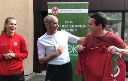 (#11) - Bianca, Ingo Weniger and Guido Reiffeiser at UEFA C _ B License 2019